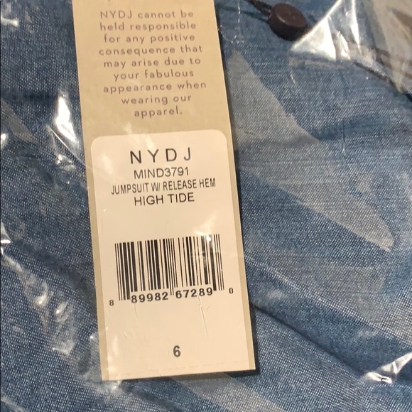 NYDJ Jumpsuit - Size 6 - Picture 6 of 8